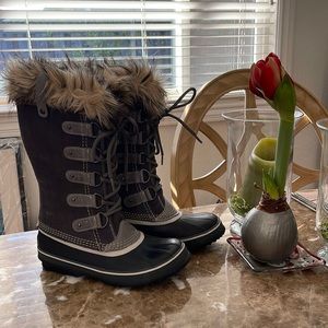 Sorel Joan of Arctic size 8 color shale